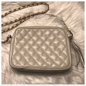 QUILTED LEATHER CROSSBODY